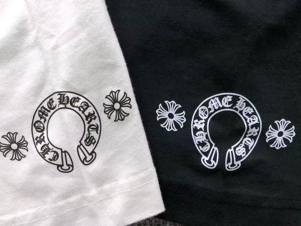 Gothic Symbols White/Black T-Shirt™