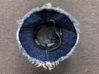 Torn Edge Denim Fisherman Hat™