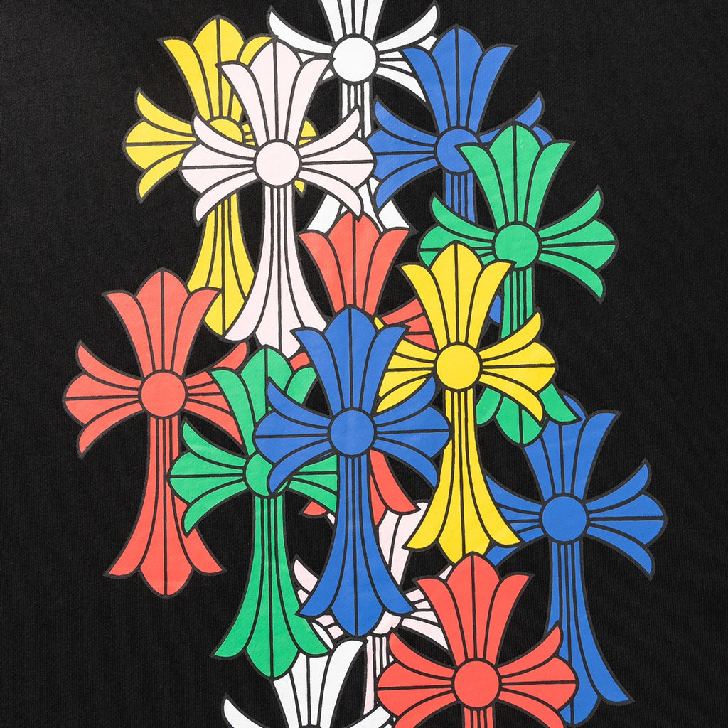 Multicolor Crosses Black Full Zip Hoodie™