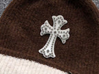 Metal Pin Cuffed Wool Beanie™