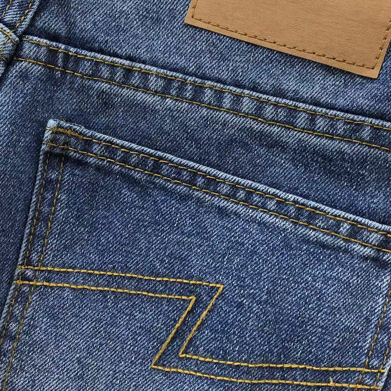 Lightning Bolt Patch Denim Jeans™
