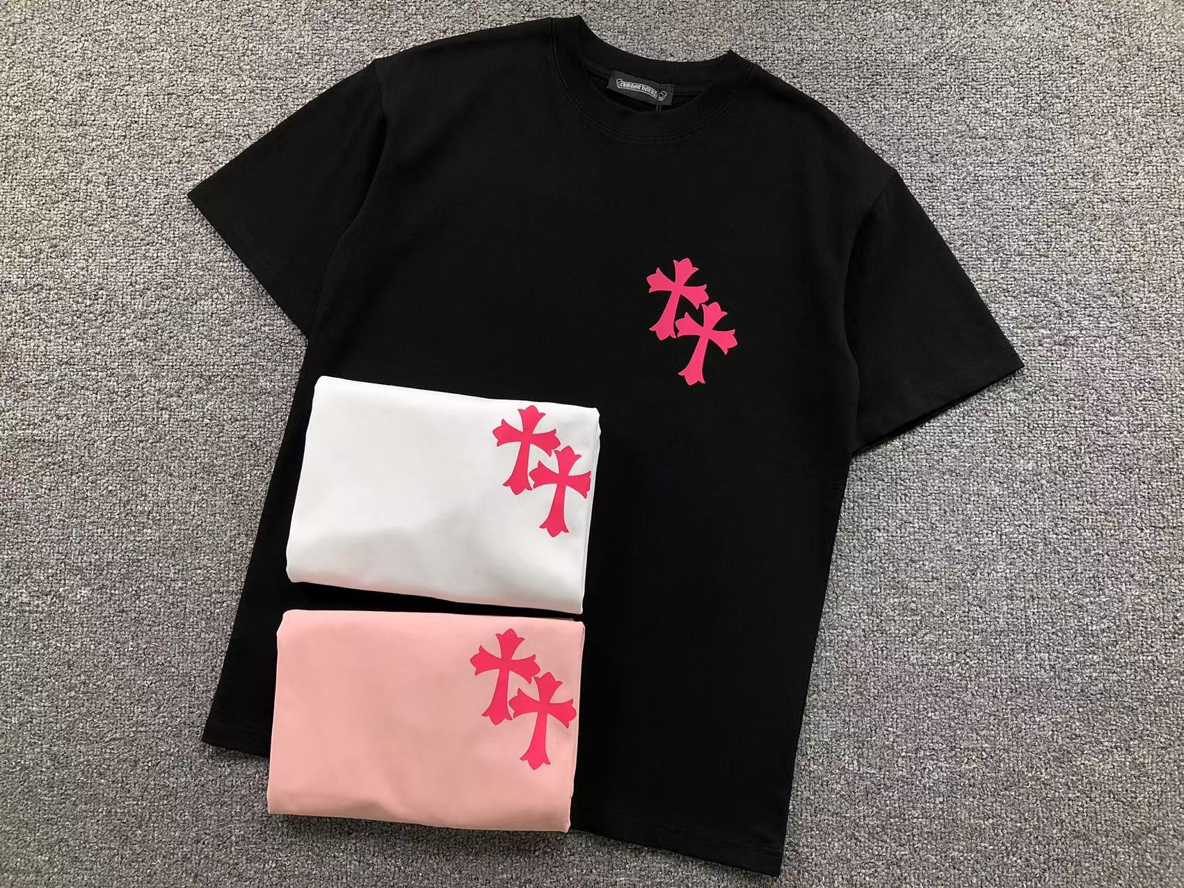 Pink Cross & Horseshoe Logo T-Shirt™