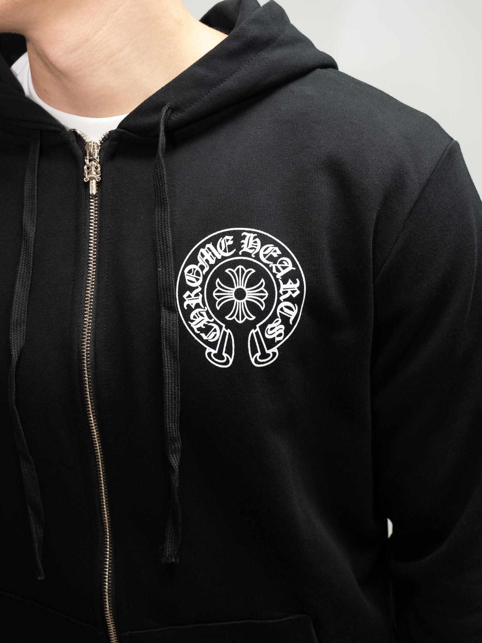 Horseshoe Los Angeles Black Full Zip Hoodie™