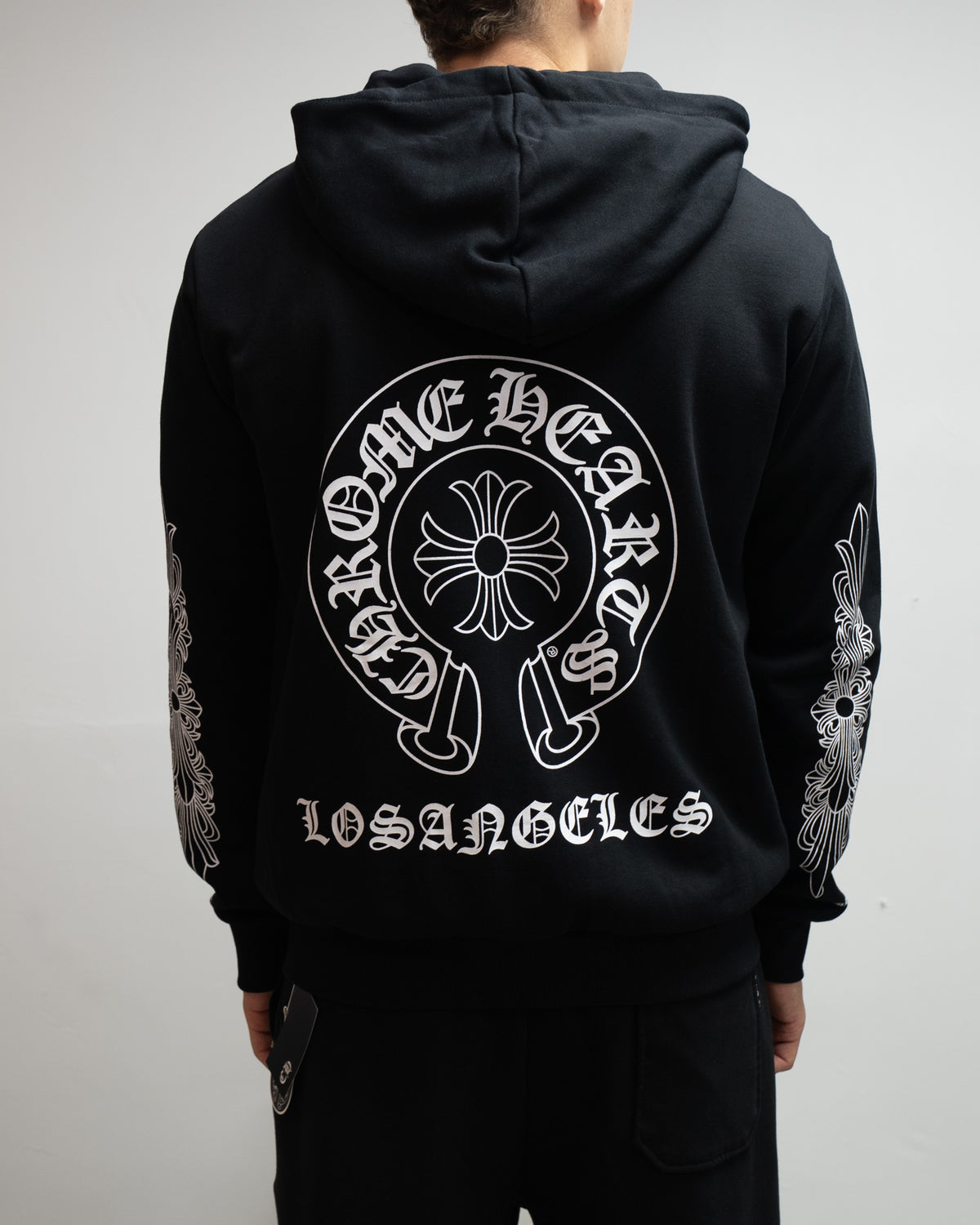 Horseshoe Los Angeles Black Full Zip Hoodie™