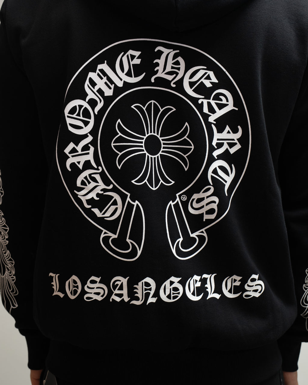 Horseshoe Los Angeles Black Full Zip Hoodie™