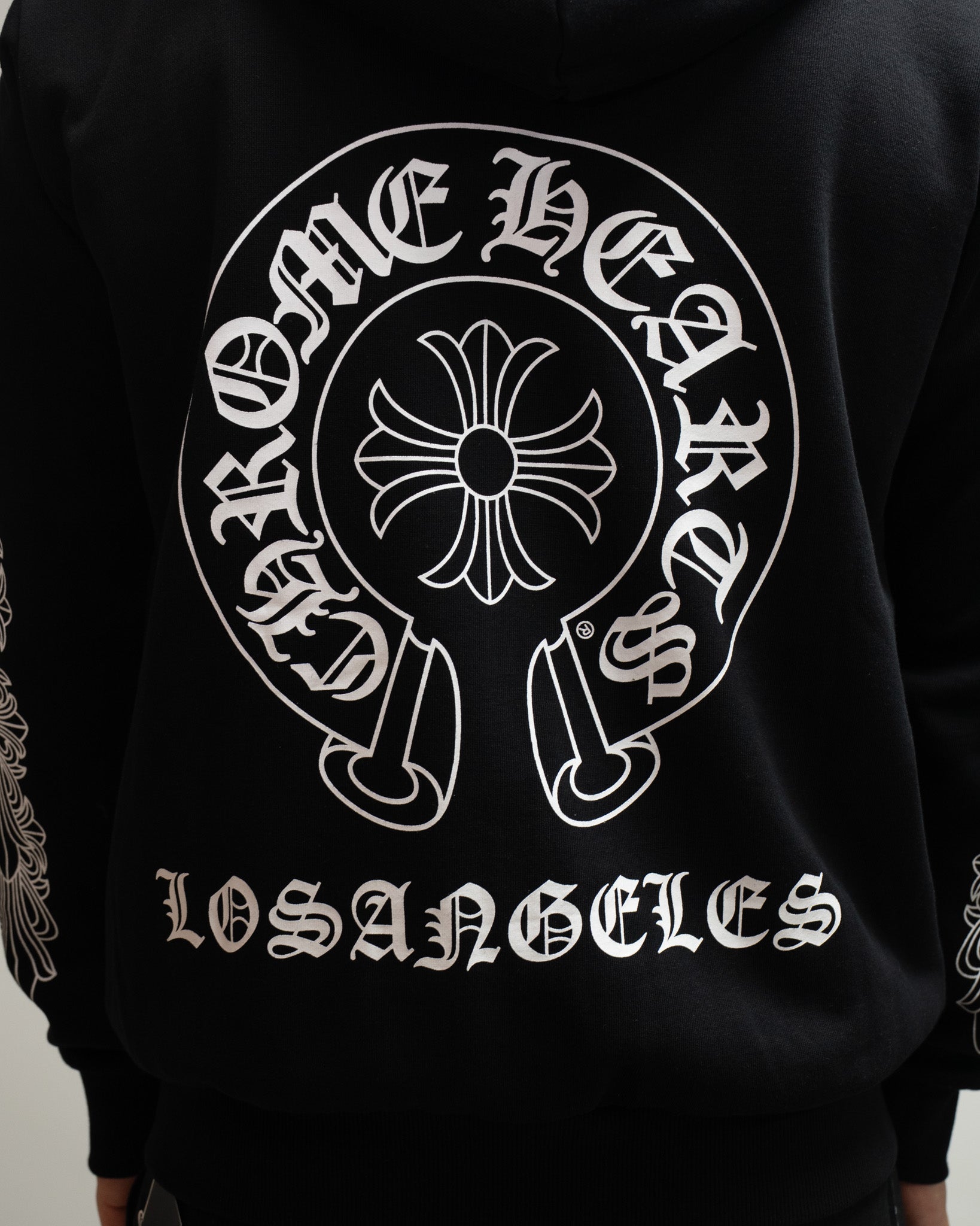 Horseshoe Los Angeles Black Full Zip Hoodie™