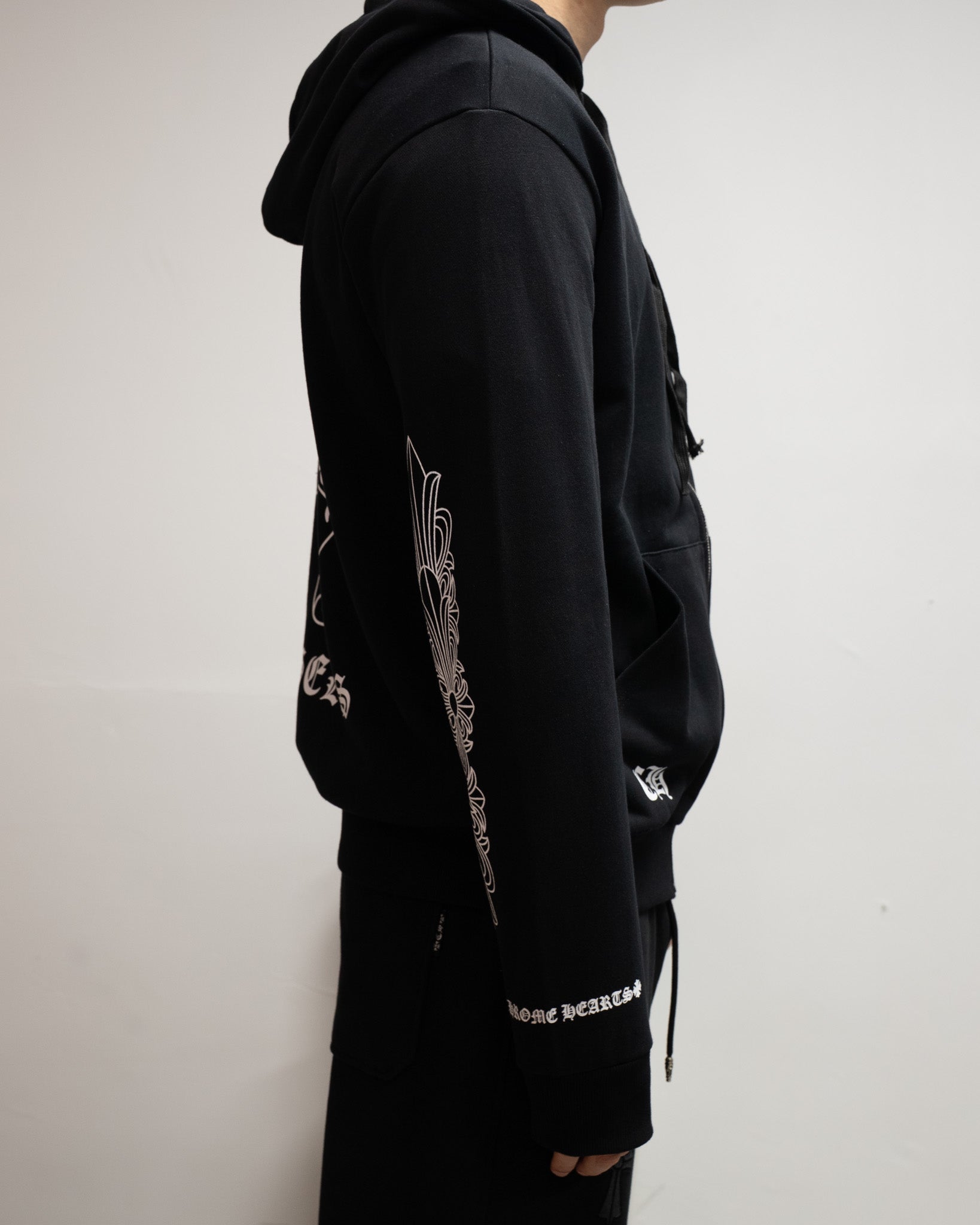 Horseshoe Los Angeles Black Full Zip Hoodie™