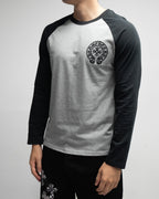 Horse Shoe Logo Grey & Black Long Sleeve™