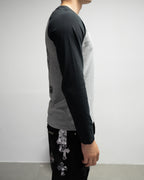 Horse Shoe Logo Grey & Black Long Sleeve™