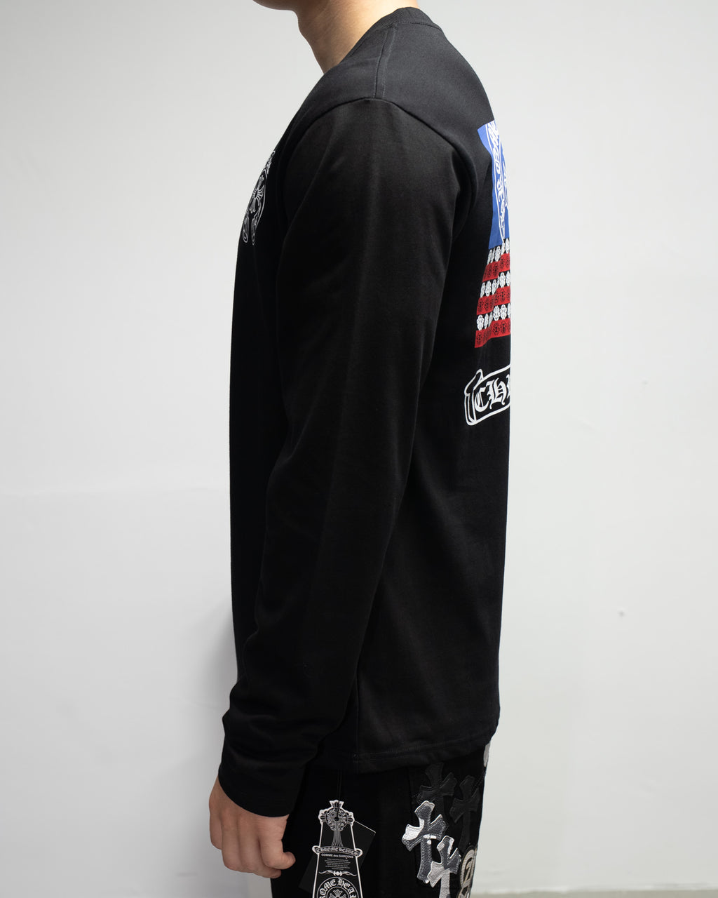 USA Flag Black Long Sleeve™