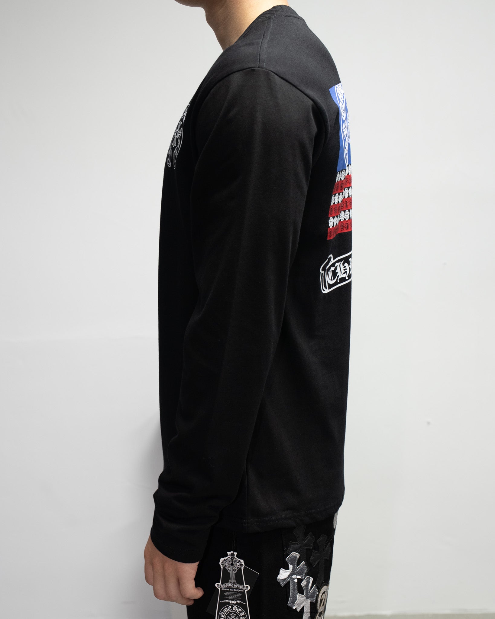 USA Flag Black Long Sleeve™