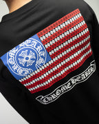 USA Flag Black Long Sleeve™