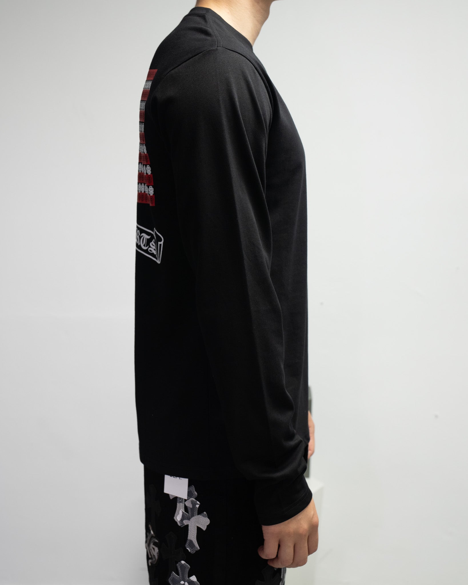 USA Flag Black Long Sleeve™