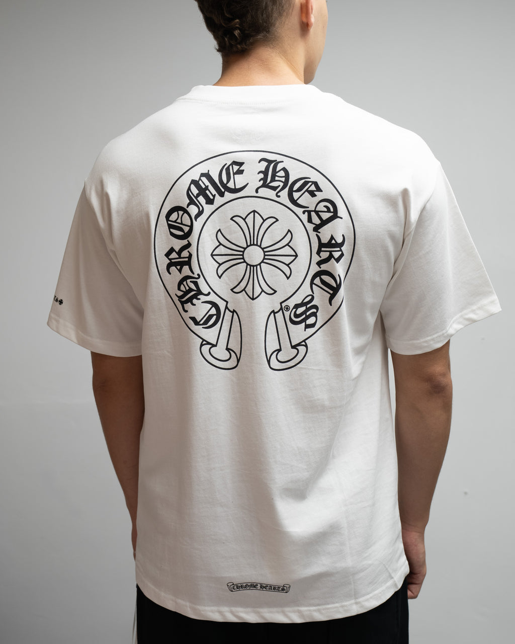 Horseshoe Logo Pocket Black/White T-Shirt™