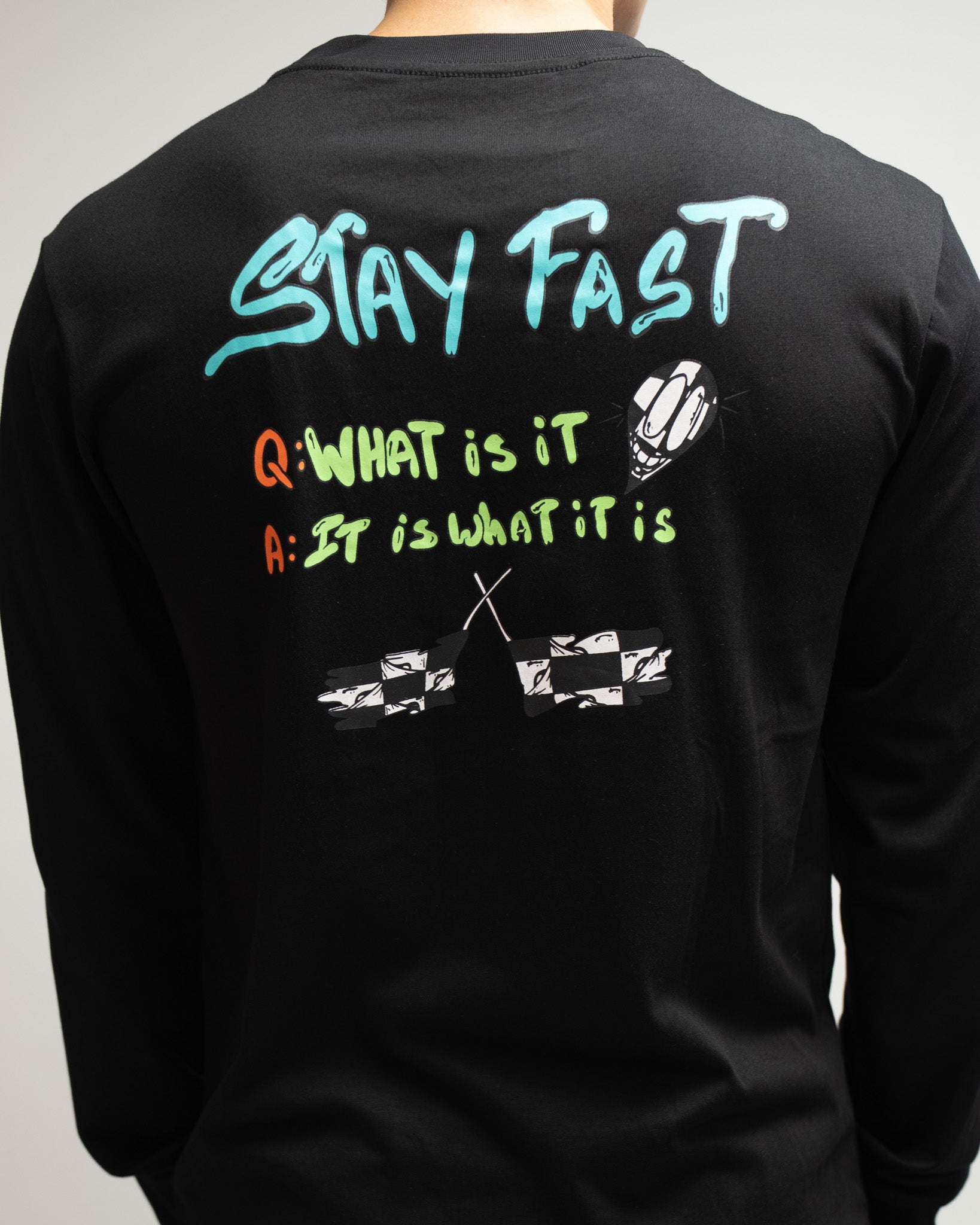 M-Boy Stay Fast Black Long Sleeve™