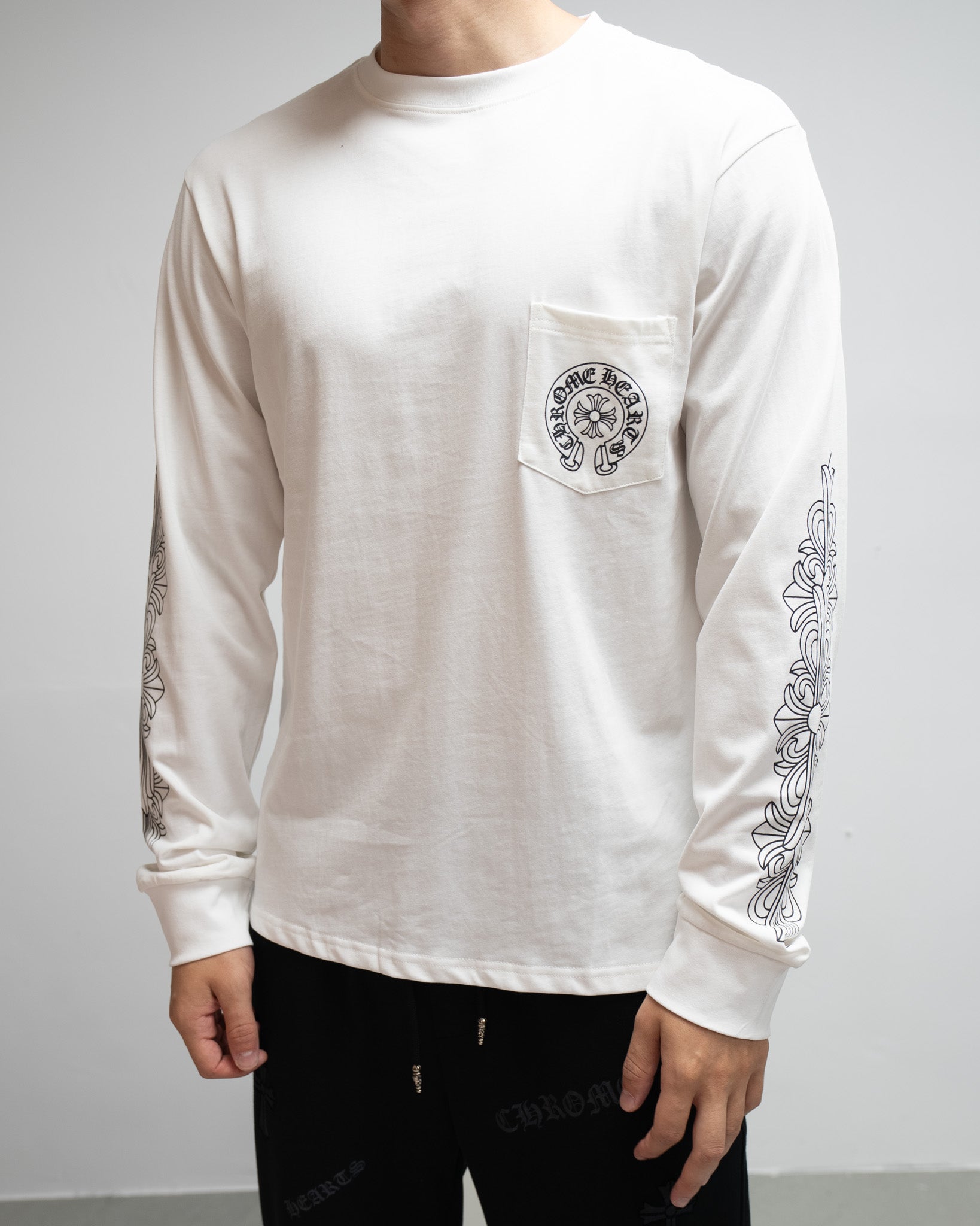 Horseshoe Logo Los Angeles Black/White Long Sleeve™