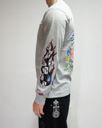 M-Boy Colored Text Grey Long Sleeve™