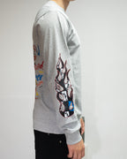 M-Boy Colored Text Grey Long Sleeve™