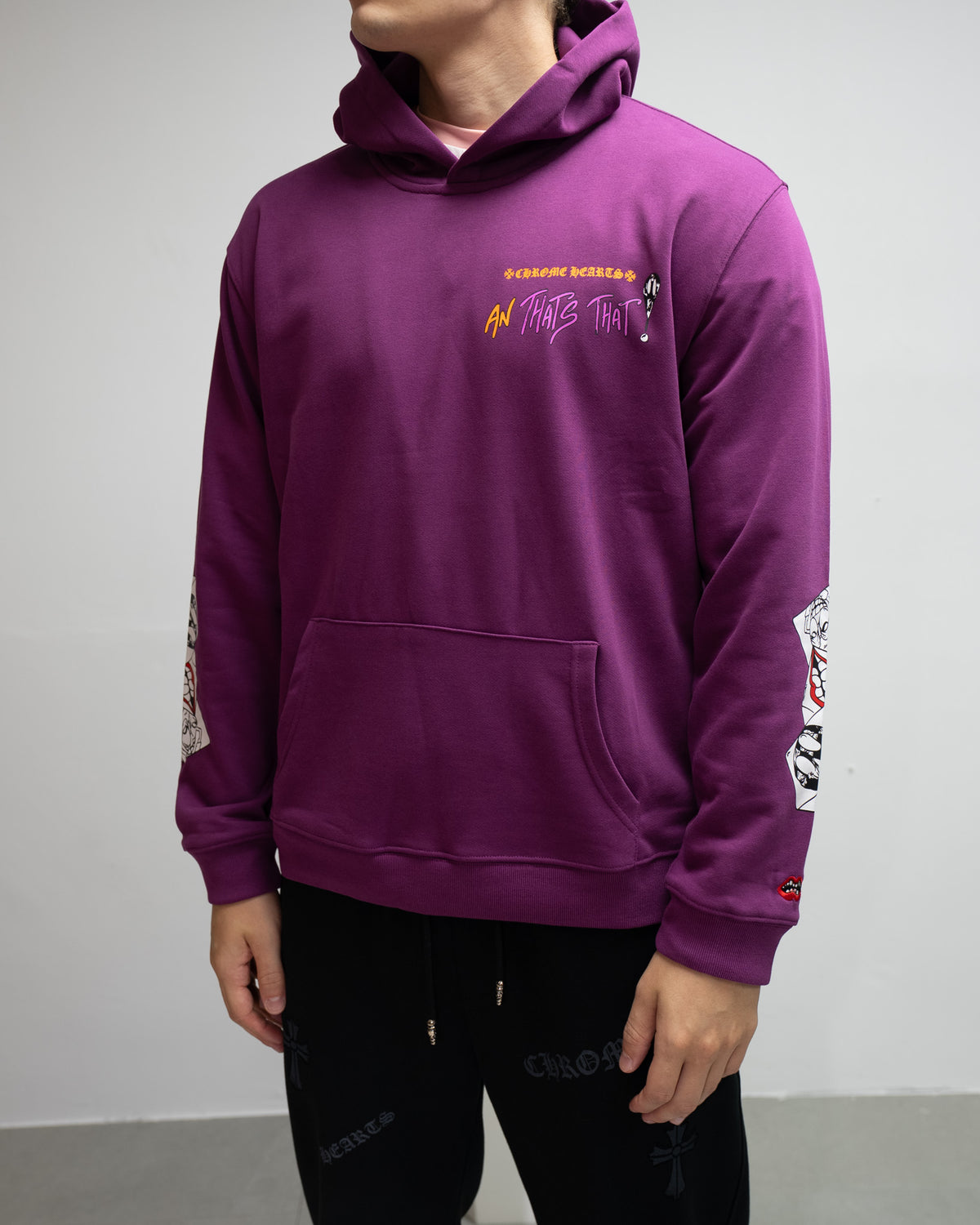 M-Boy I Want More Not Less Purple Hoodie™