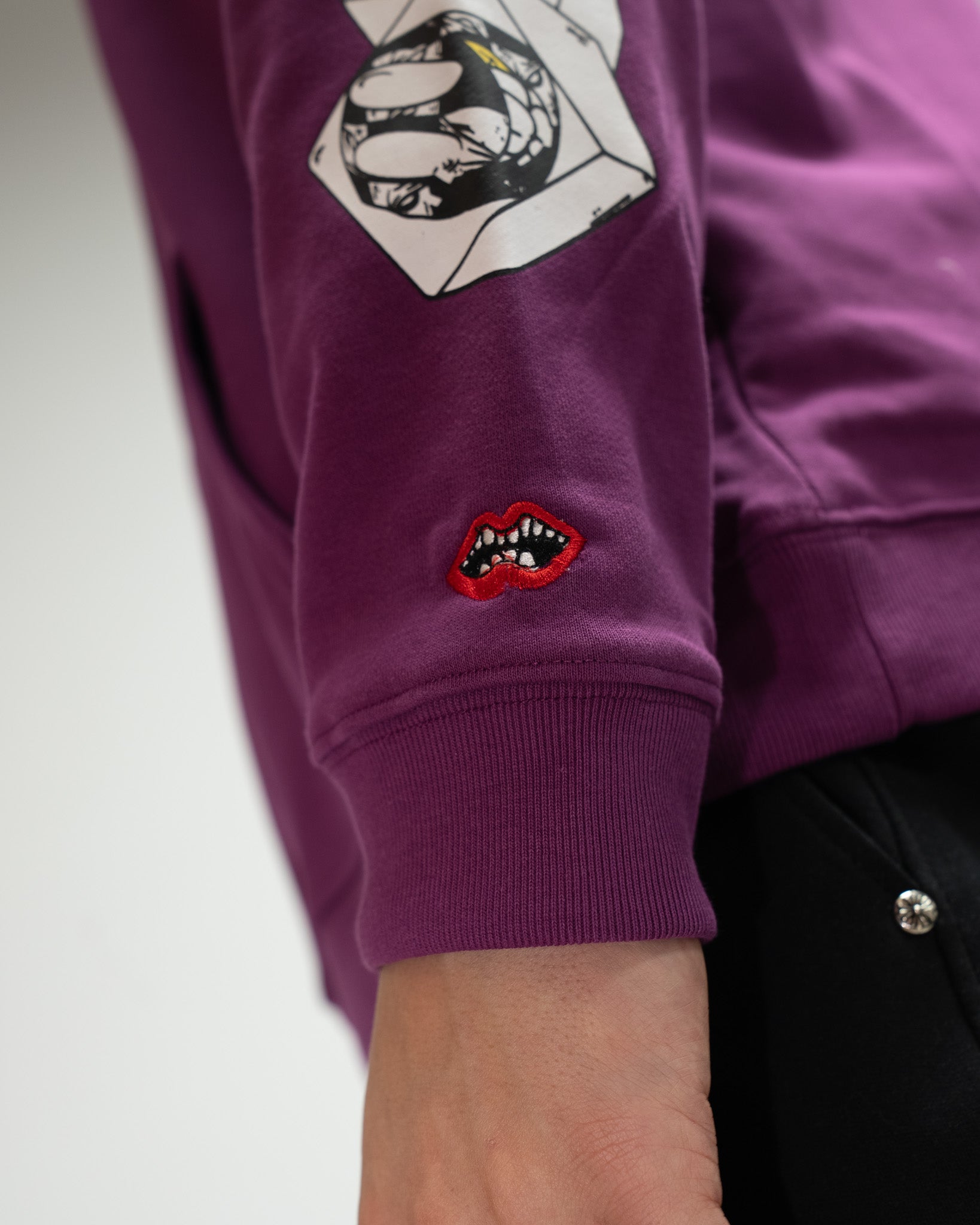 M-Boy I Want More Not Less Purple Hoodie™