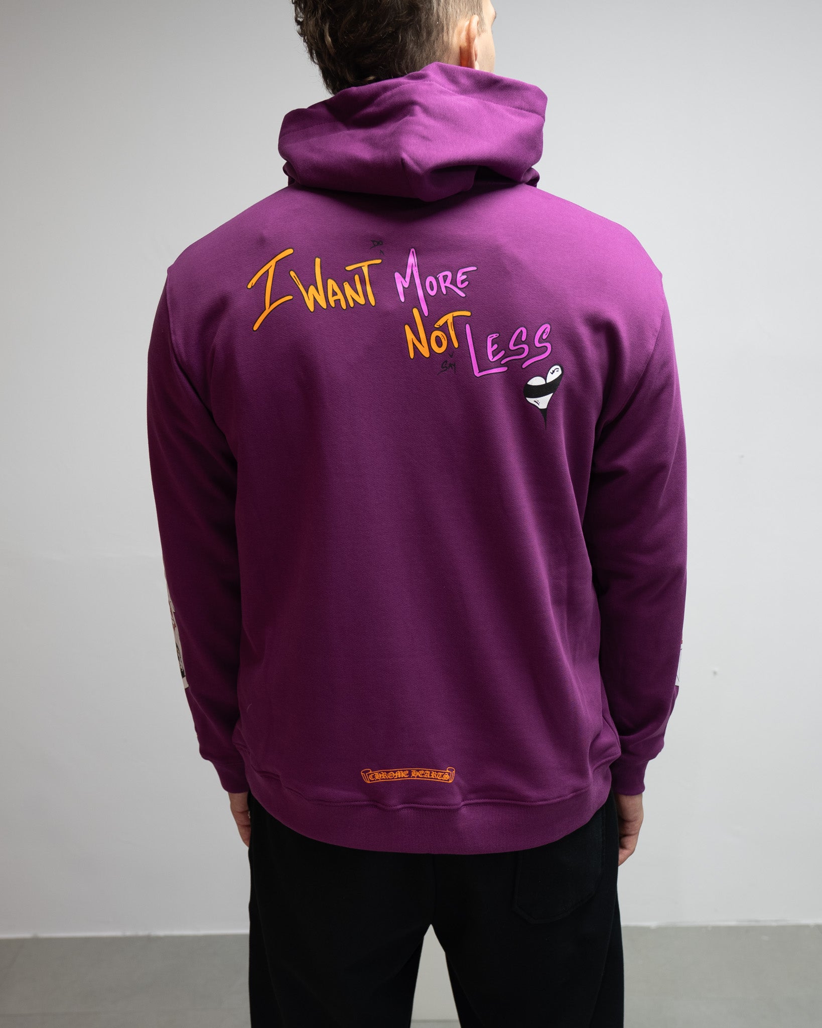 M-Boy I Want More Not Less Purple Hoodie™