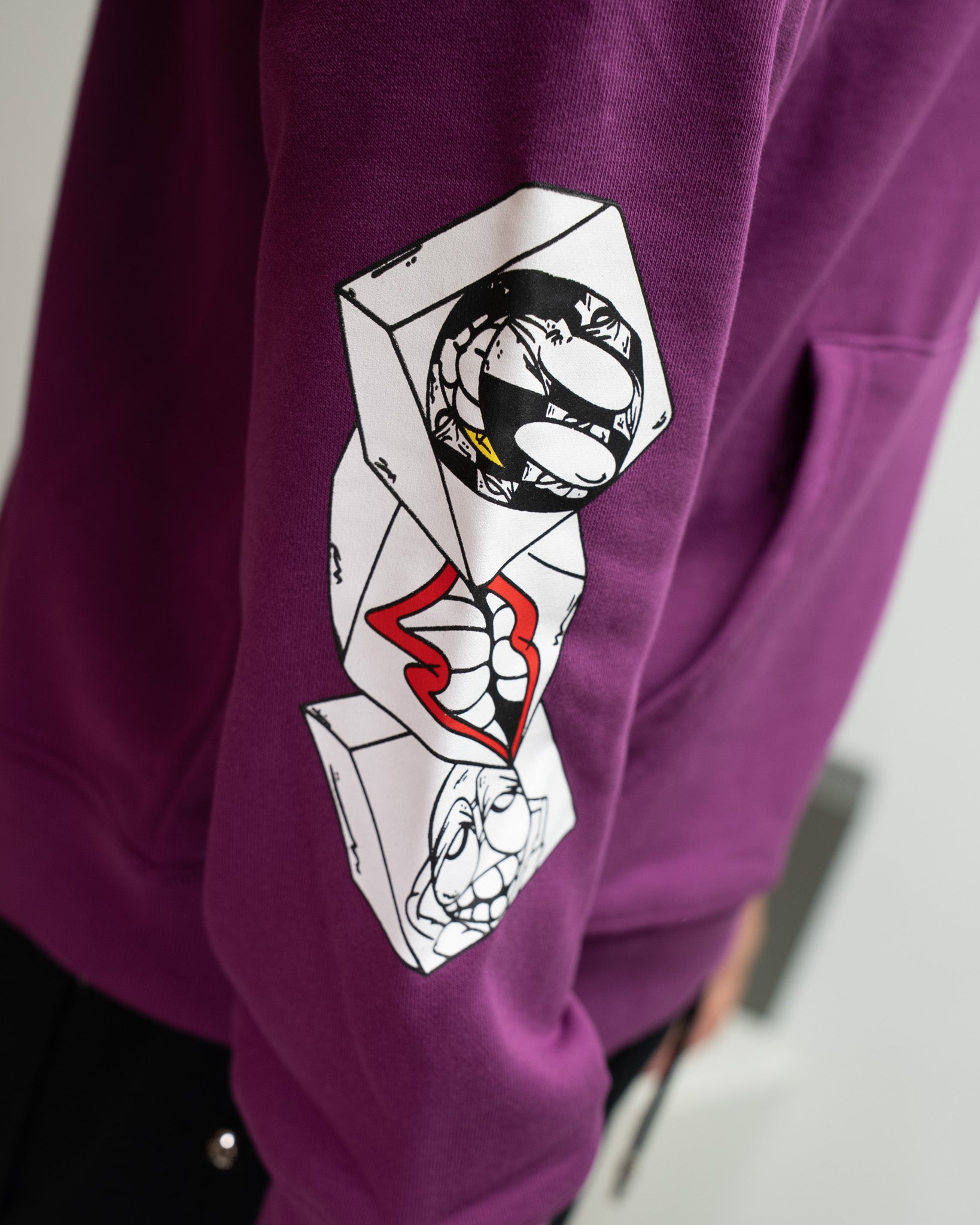 M-Boy I Want More Not Less Purple Hoodie™