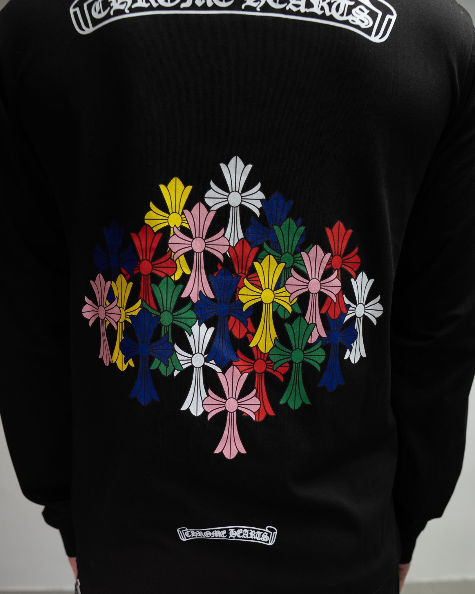 Multicolor Crosses Black Long Sleeve™