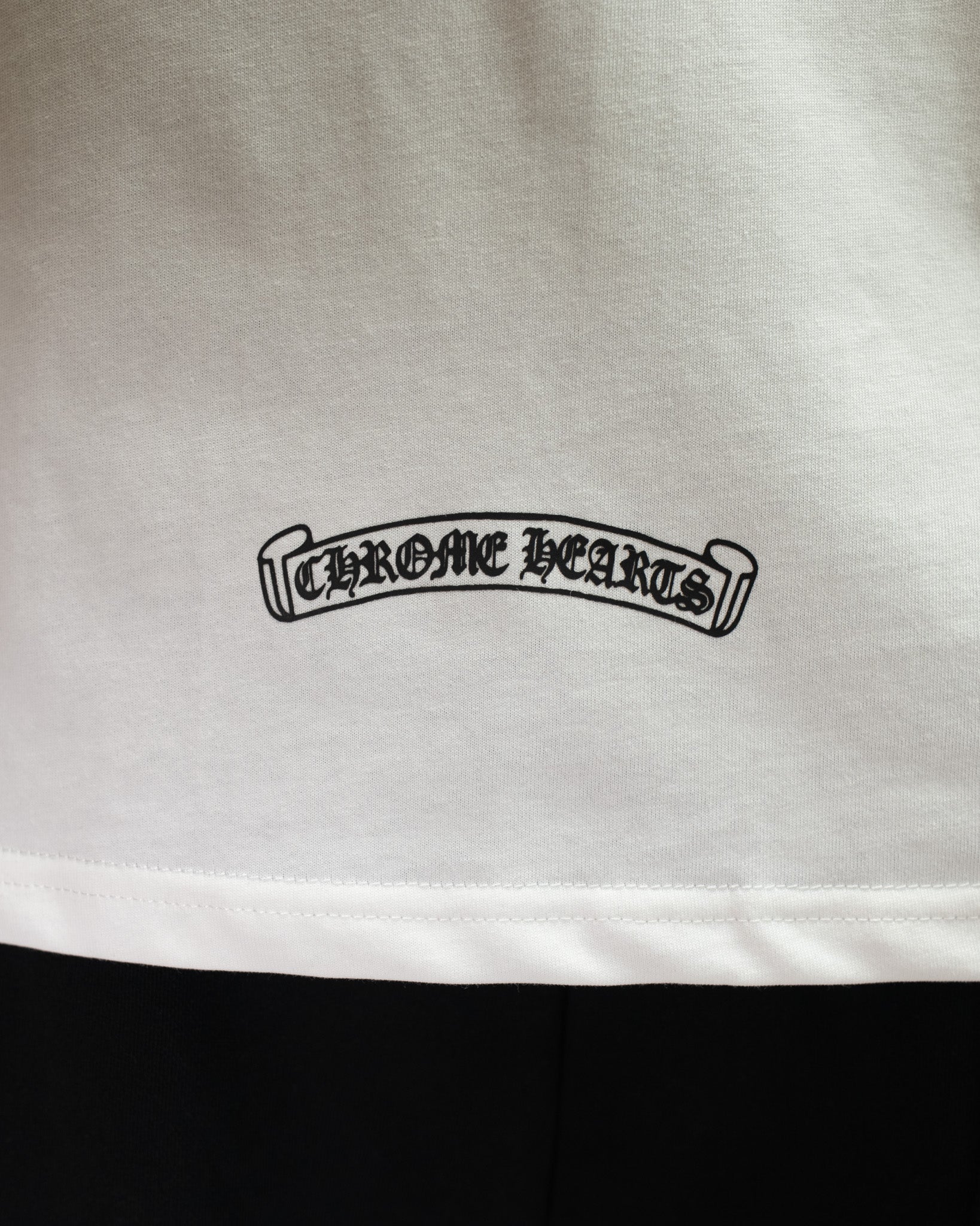 Stacked Multicolor Crosses White Long Sleeve™