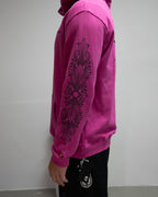 Spider Web Graphic Pink Hoodie™