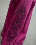 Spider Web Graphic Pink Hoodie™