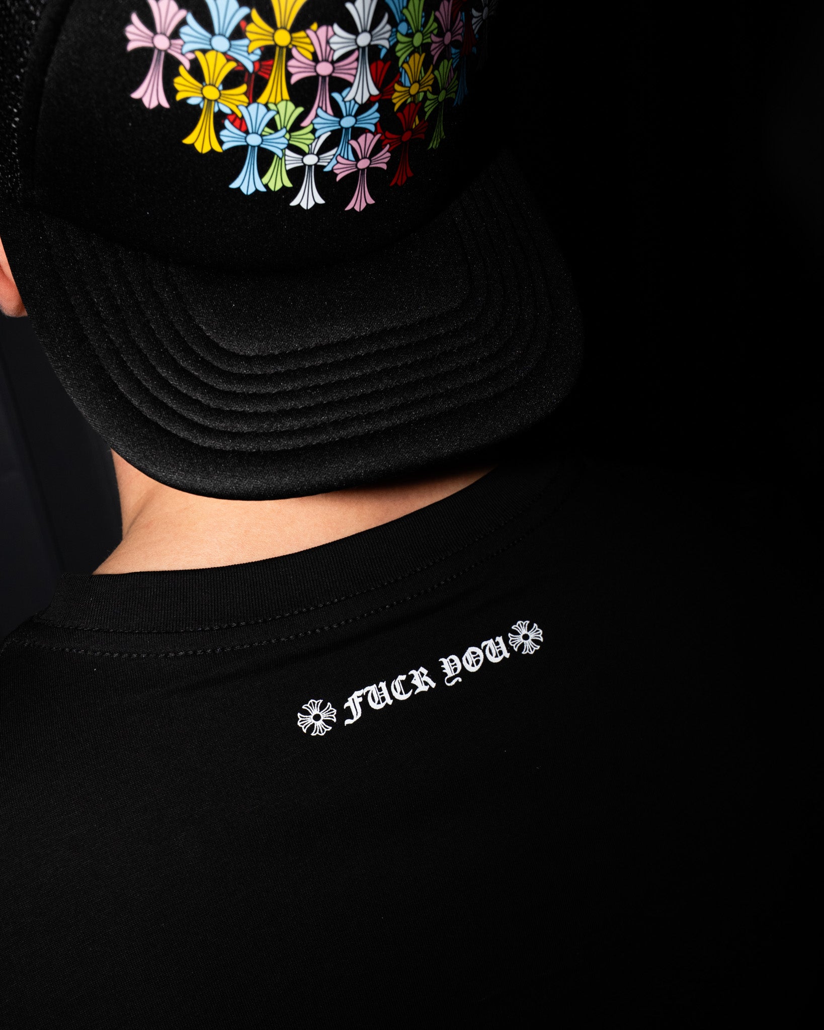 Big Horse Shoe Logo Black Long Sleeve™