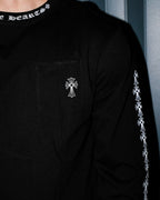Cross Logo Black Long Sleeve™