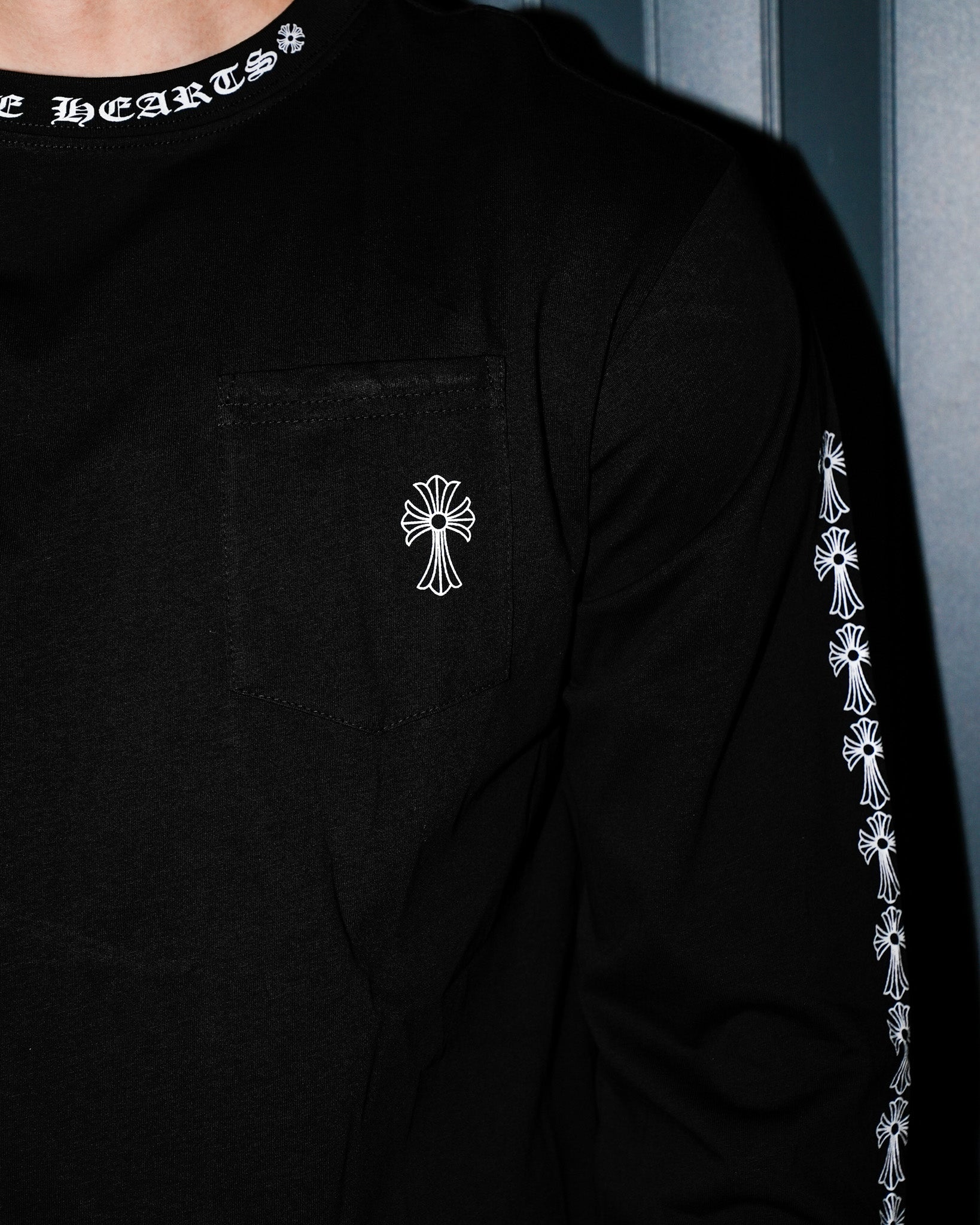 Cross Logo Black Long Sleeve™