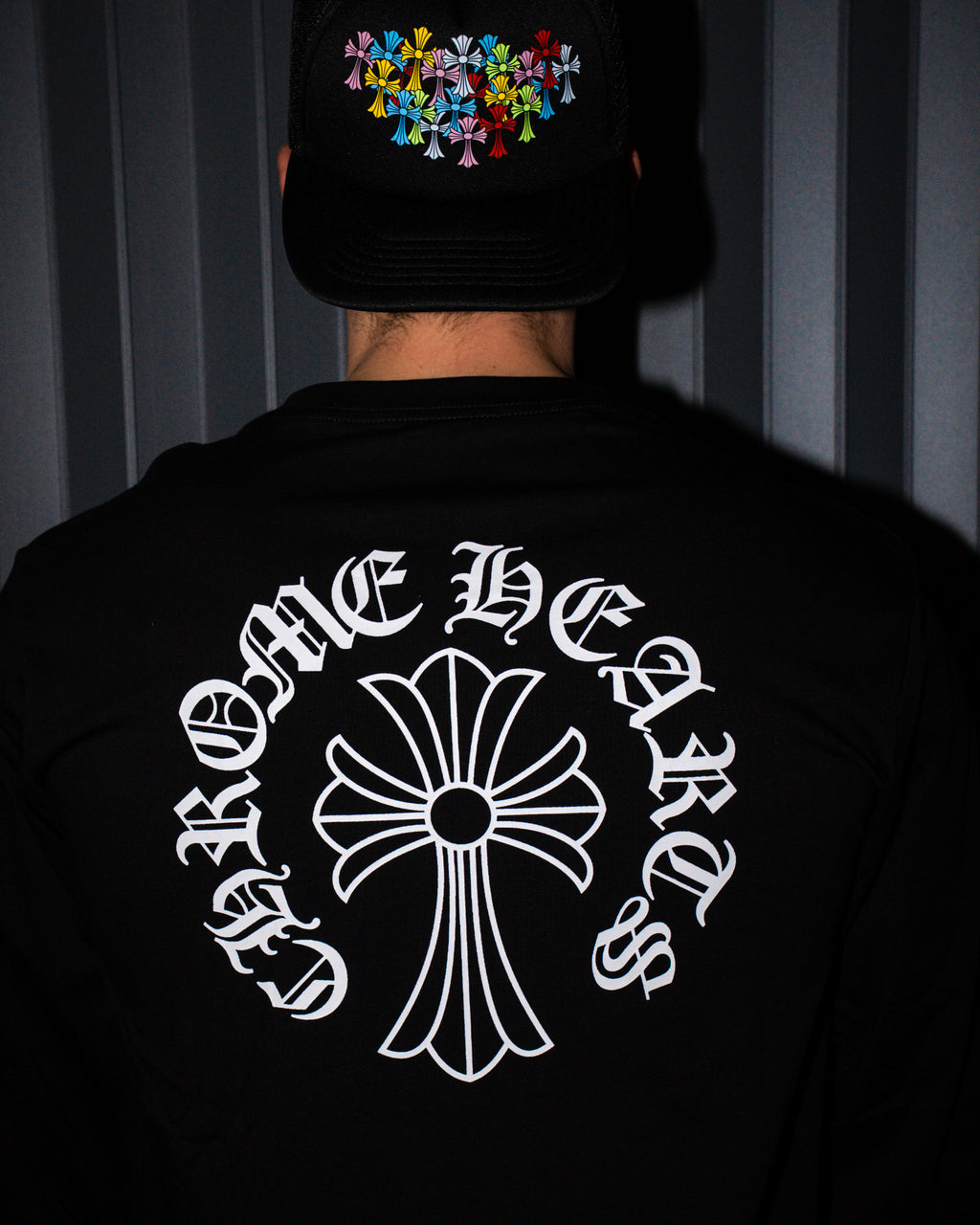 Cross Logo Black Long Sleeve™