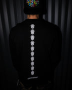 White Dagger Crest Black Long Sleeve™
