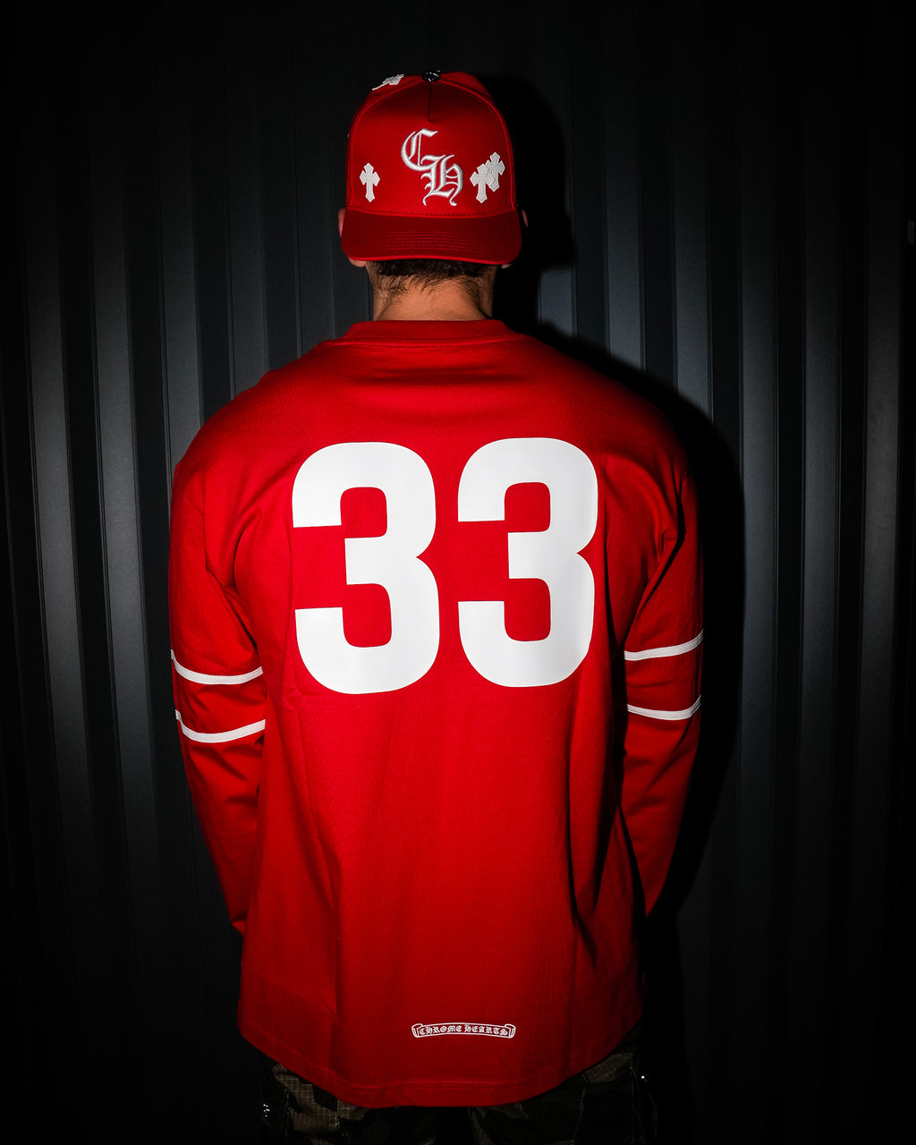 Number 33 Red Long Sleeve™