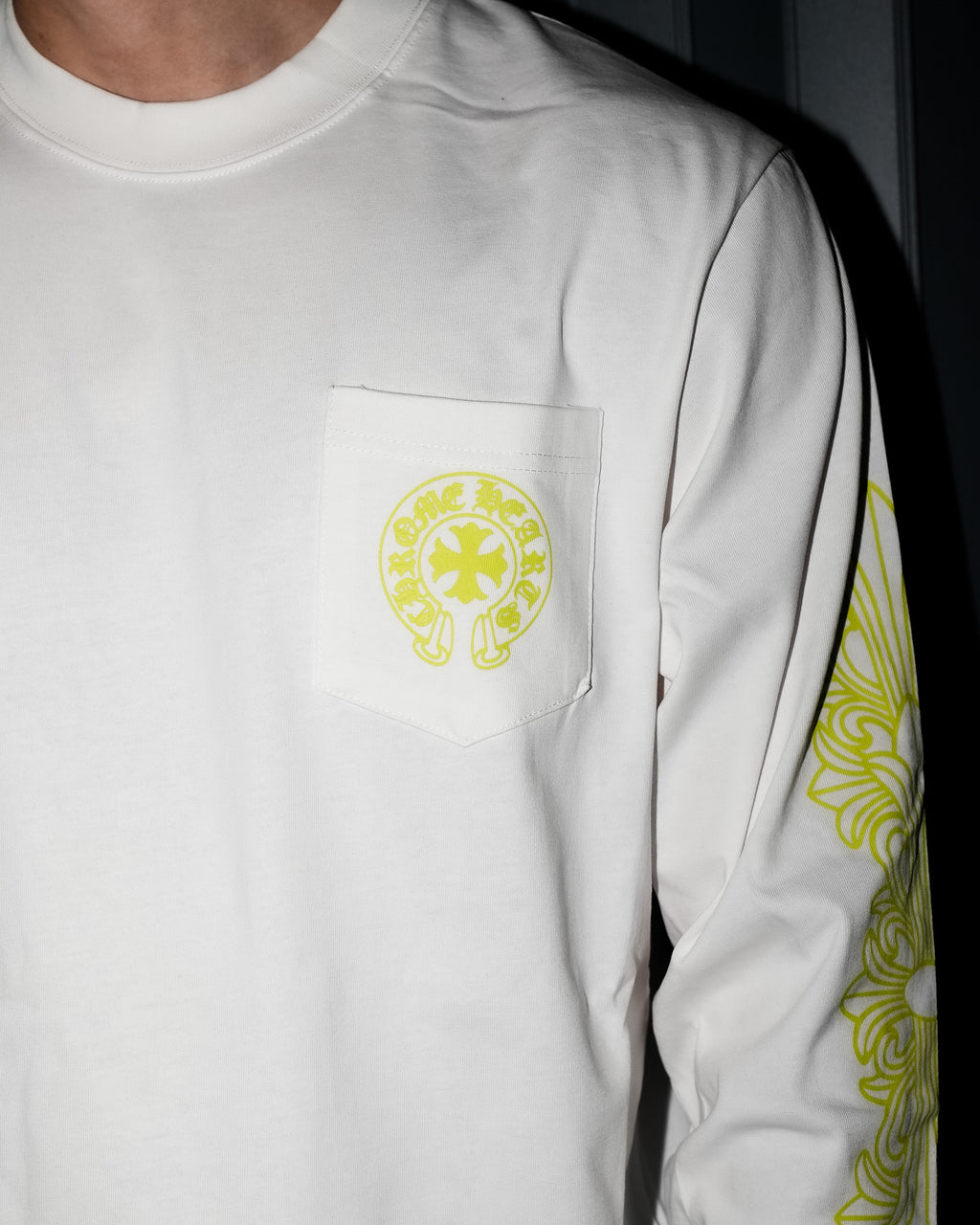 Neon Typography Design White Long Sleeve™
