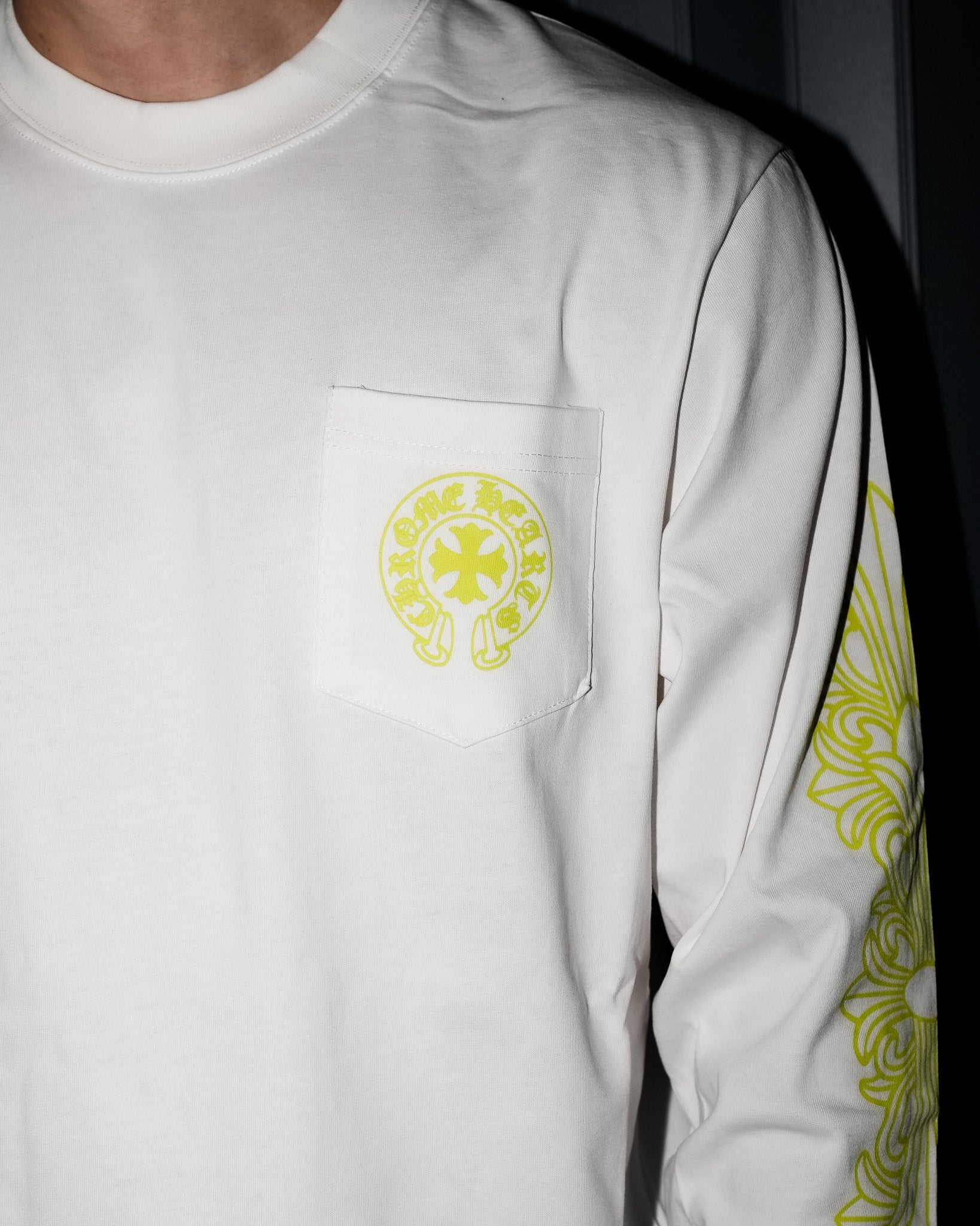Neon Typography Design White Long Sleeve™