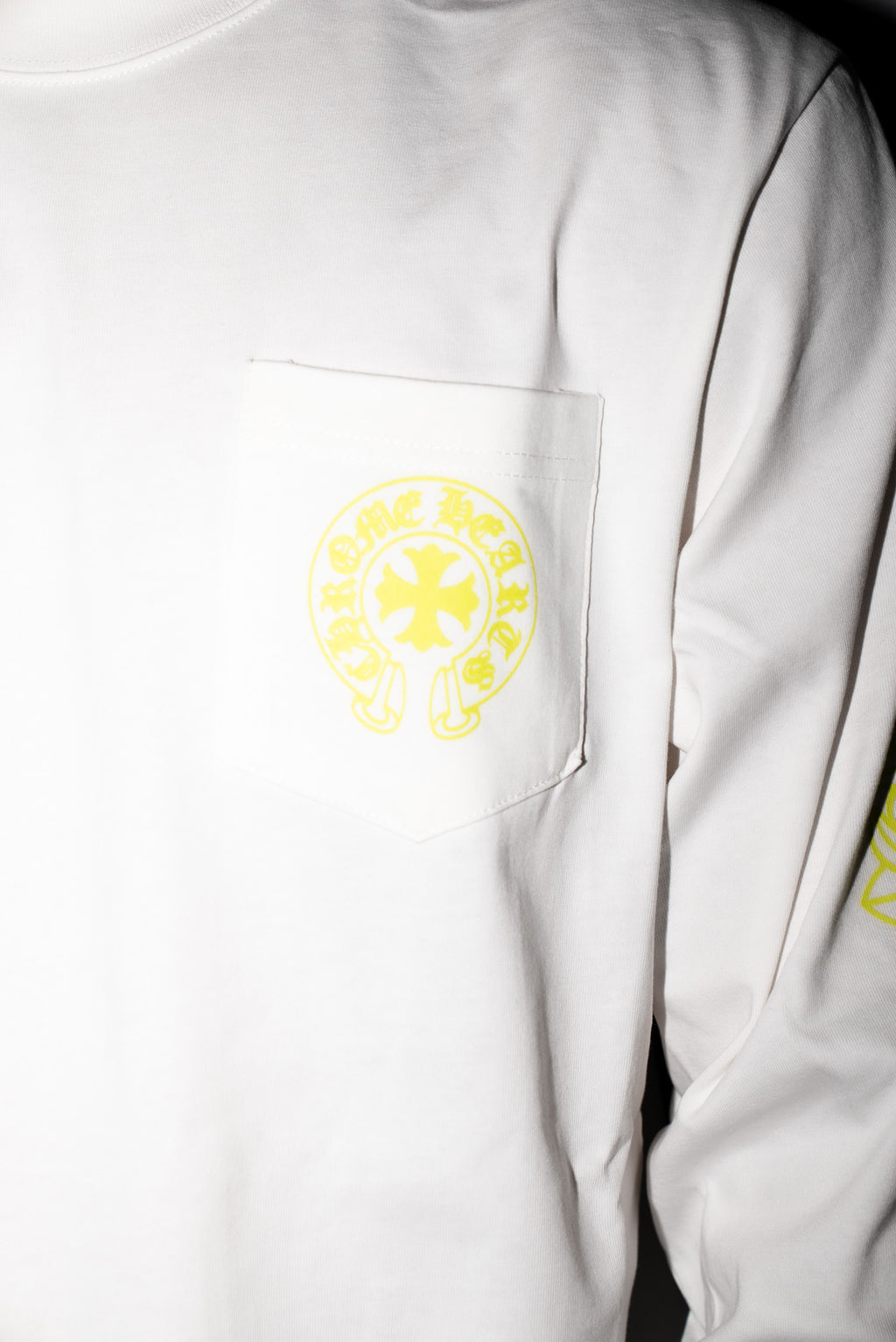 Neon Typography Design White Long Sleeve™