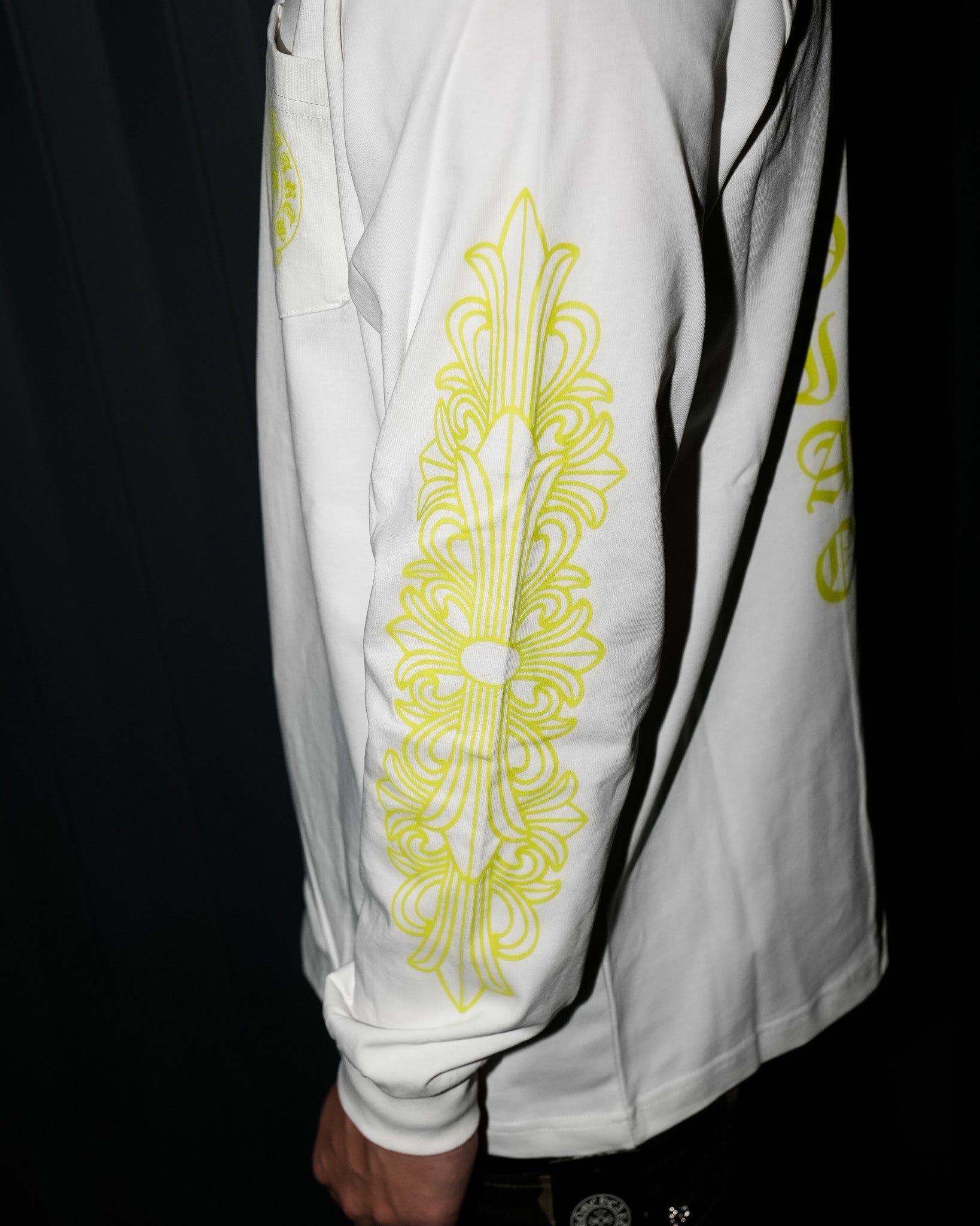 Neon Typography Design White Long Sleeve™