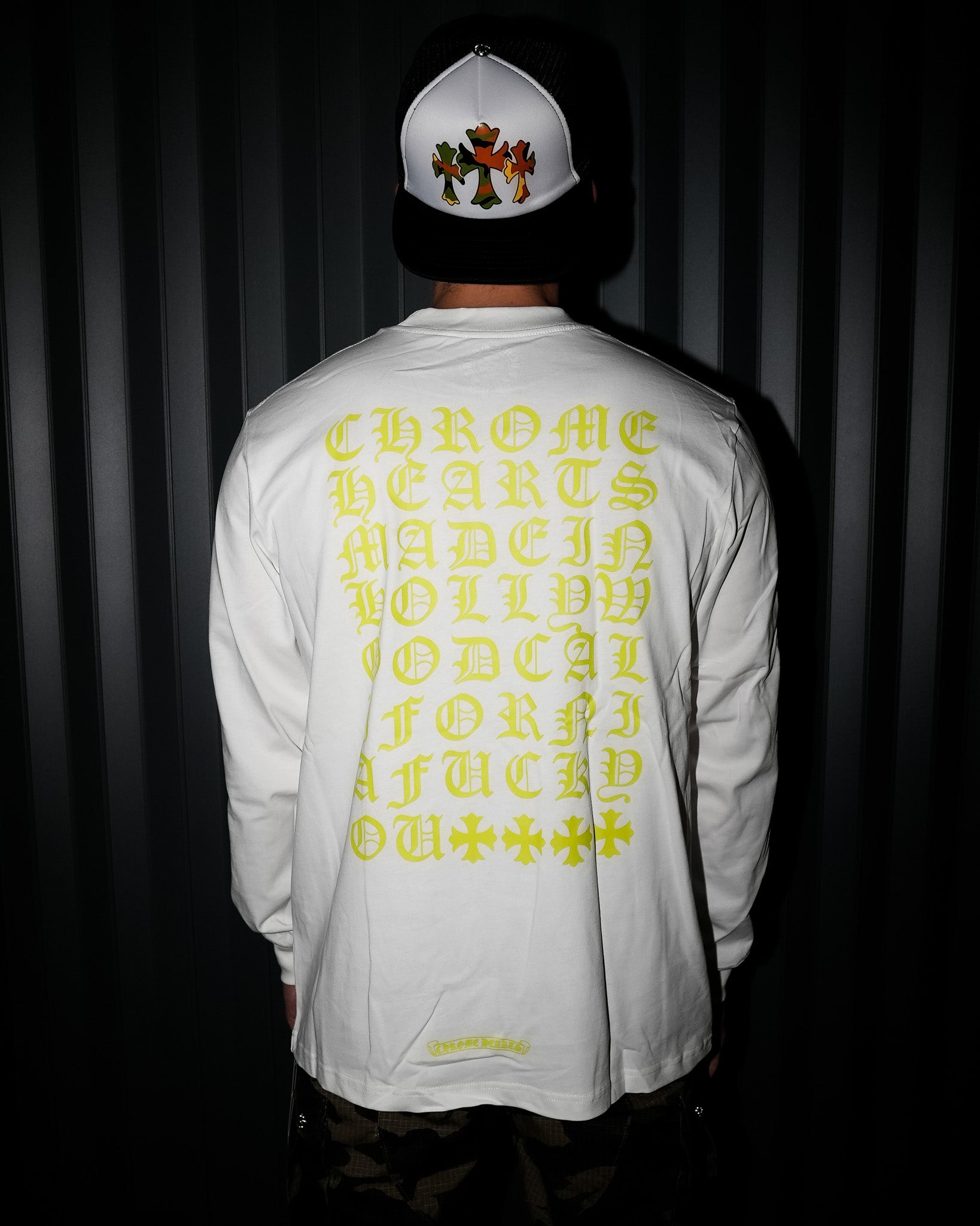 Neon Typography Design White Long Sleeve™