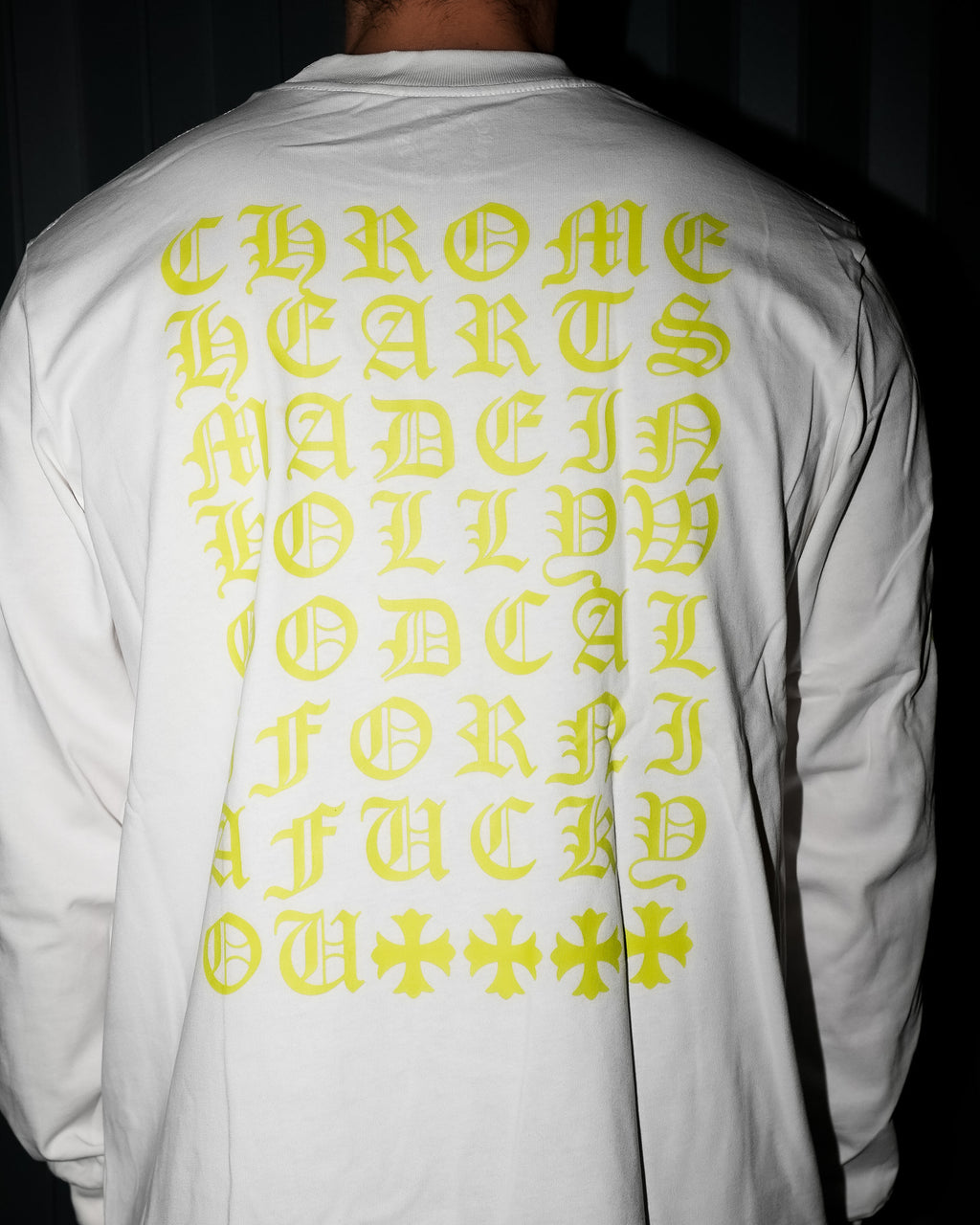 Neon Typography Design White Long Sleeve™