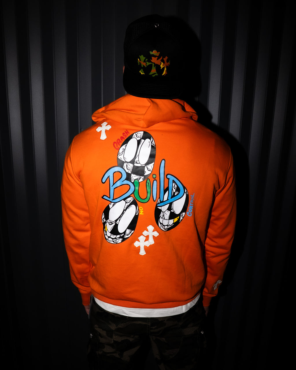 M-Boy Build Orange Hoodie™