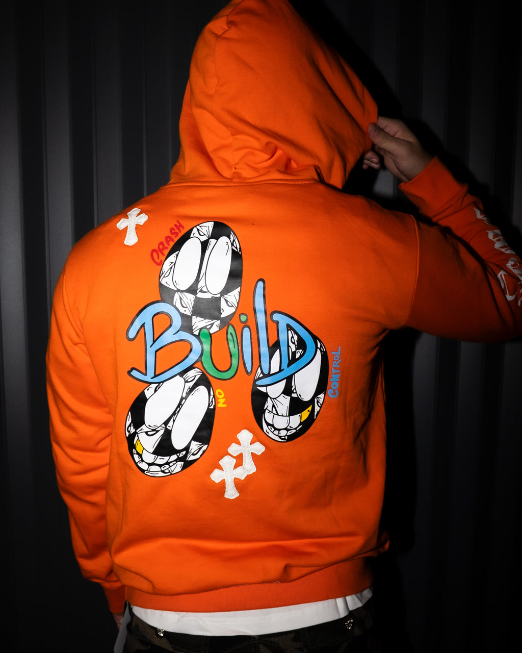 M-Boy Build Orange Hoodie™