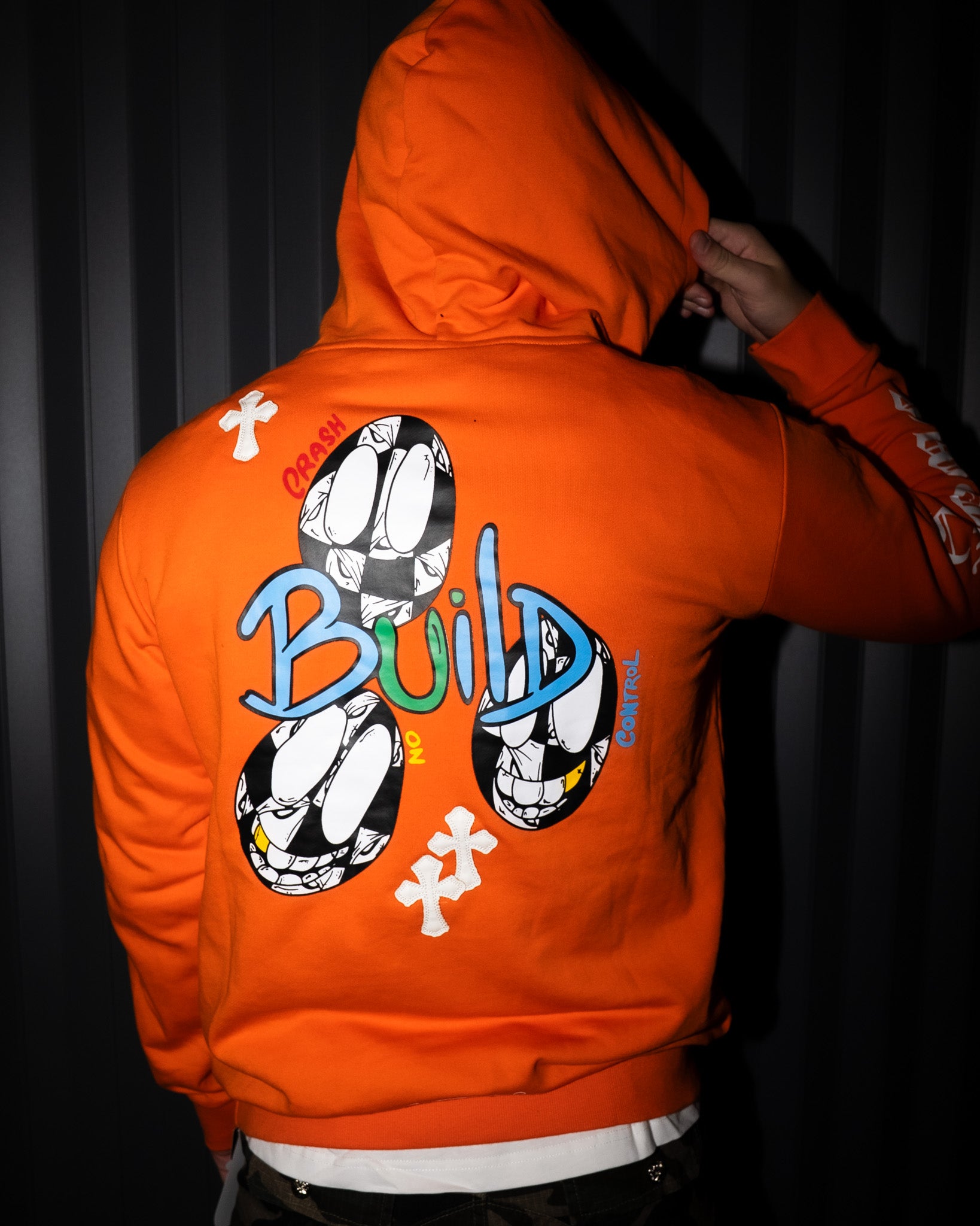 M-Boy Build Orange Hoodie™