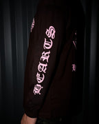 Pink Horse Shoe Logo Brown Long Sleeve™