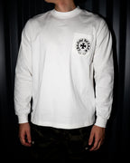 Black Typography Design White Long Sleeve™