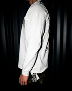 Black Typography Design White Long Sleeve™