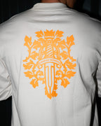 Yellow Dagger Crest White Long Sleeve™