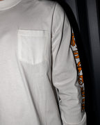 Orange Dagger Crest White Long Sleeve™